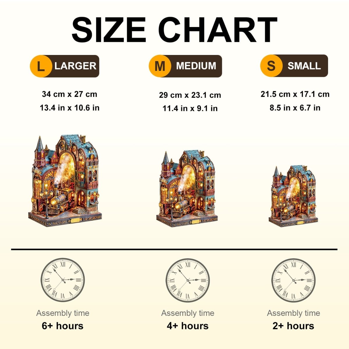 Steam platform Wooden Jigsaw Puzzle - KAAYEE Puzzle