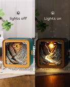 Sunlit mountains and rivers Night Light - KAAYEE Puzzle