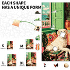 Sunny Golden Corner Wooden Jigsaw Puzzle - KAAYEE Puzzle