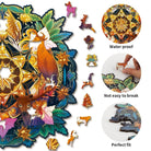 The Deer Family Wooden Jigsaw Puzzle - KAAYEE Puzzle