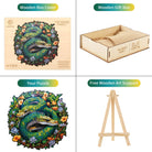 The Snake Family Wooden Jigsaw Puzzle - KAAYEE Puzzle