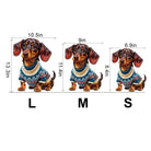 Trendy Dachshund Wooden Jigsaw Puzzle - KAAYEE Puzzle