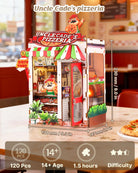 Uncle Cade's Pizzeria Book Nook Kit - KAAYEE Puzzle