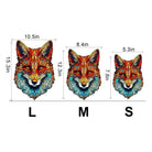 Uncontrolled Fox Wooden Jigsaw Puzzle - KAAYEE Puzzle