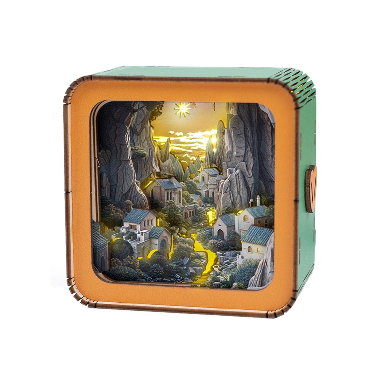 Valley Village Night Light - KAAYEE Puzzle