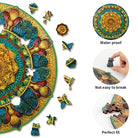 Vintage Mandala Wooden Jigsaw Puzzle - KAAYEE Puzzle