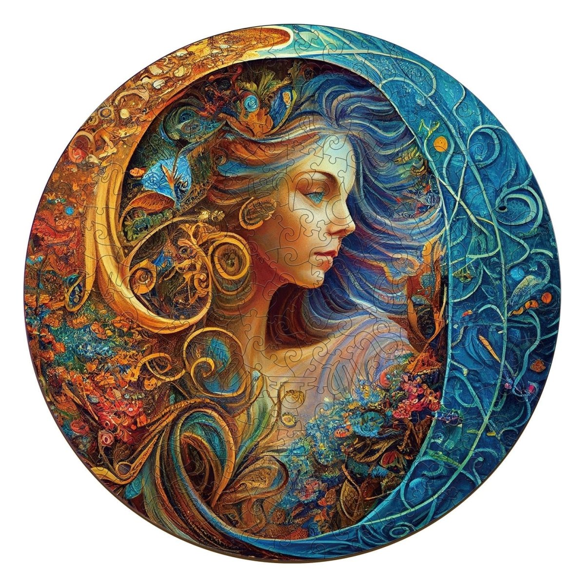 Virgo Wooden Jigsaw Puzzle - KAAYEE Puzzle