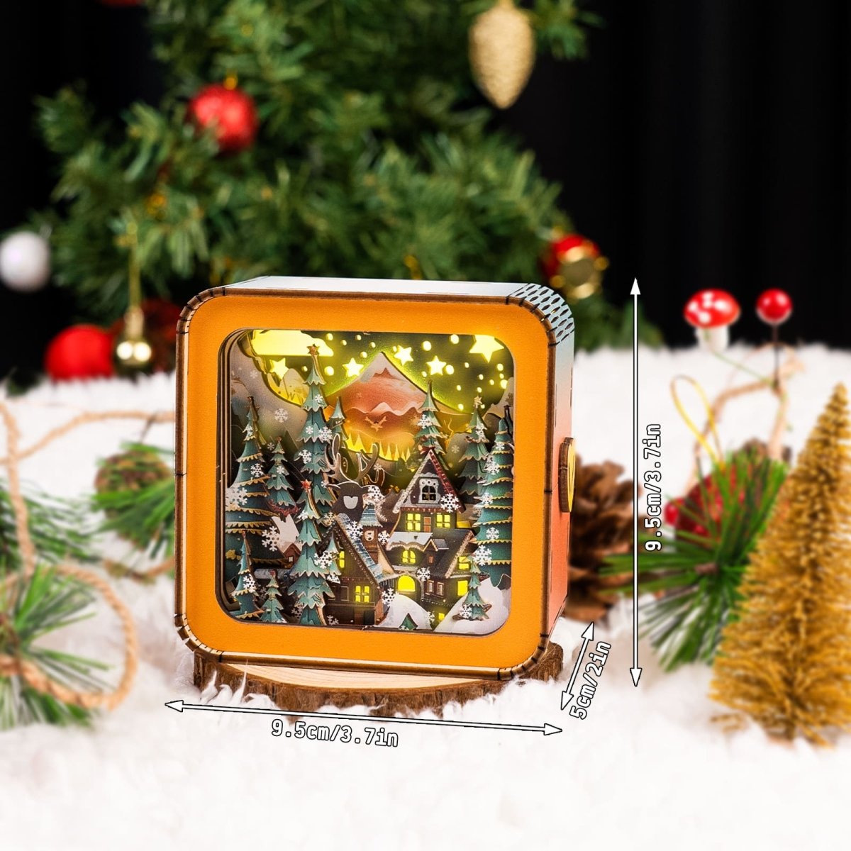 Warm Christmas Eve Night Light - KAAYEE Puzzle