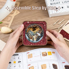 Winter Village Night Light - KAAYEE Puzzle