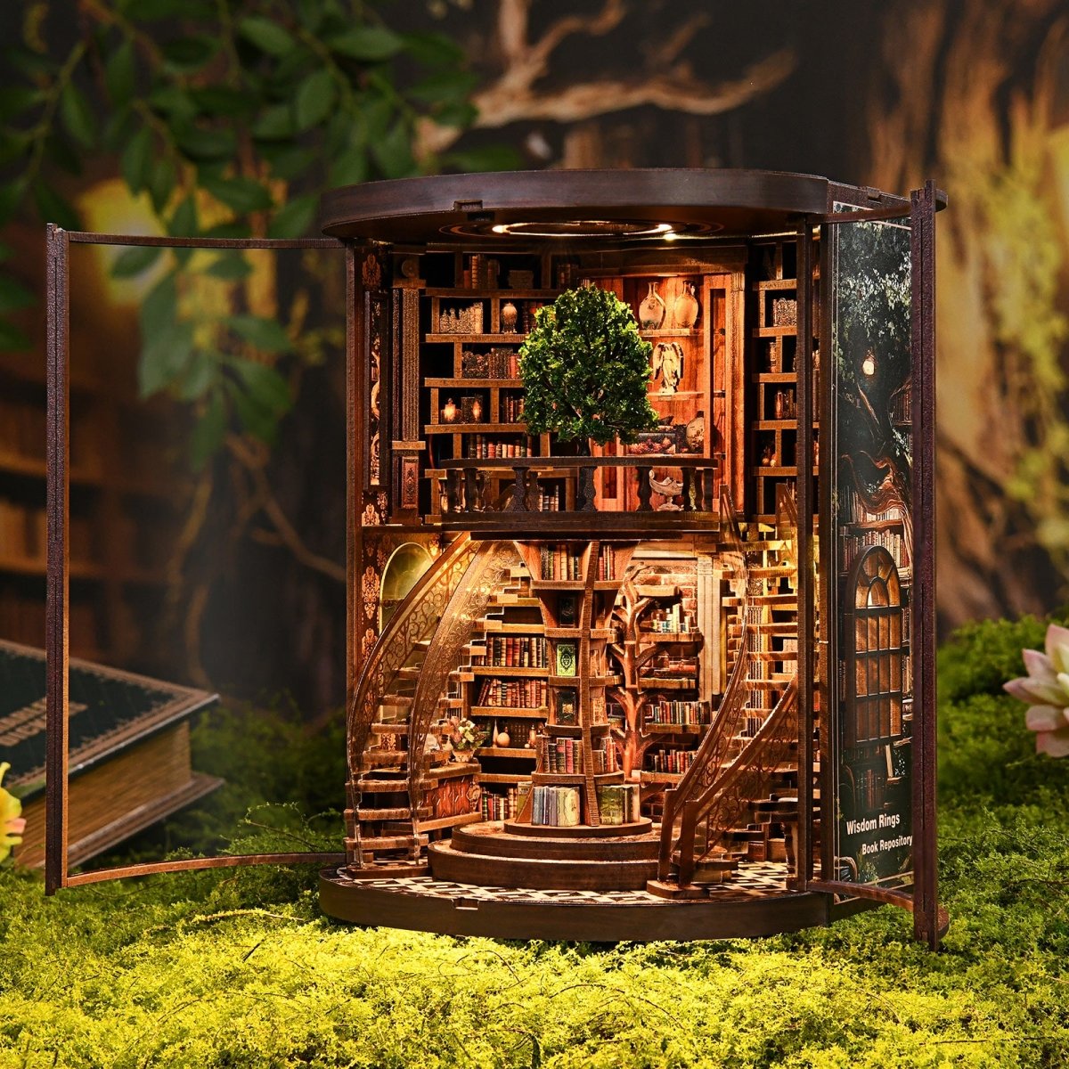 Wisdom Annual Ring DIY Miniature House - KAAYEE Puzzle