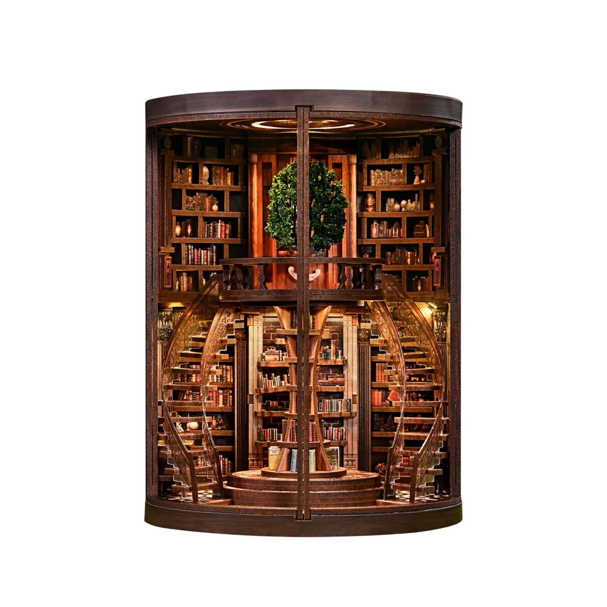 Wisdom Annual Ring DIY Miniature House - KAAYEE Puzzle
