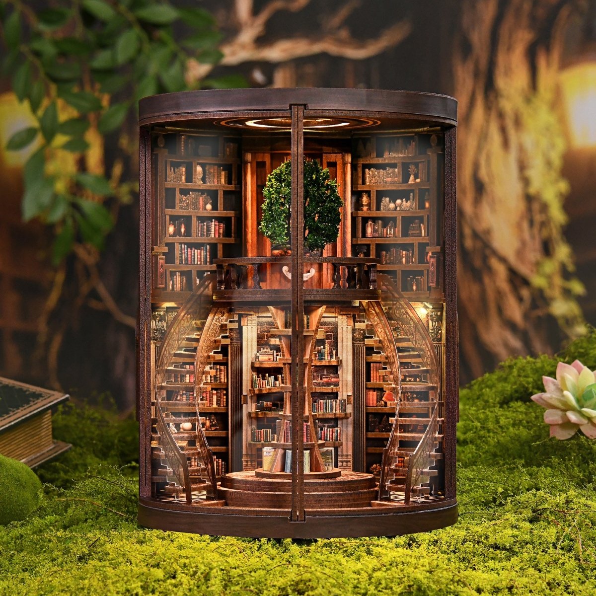 Wisdom Annual Ring DIY Miniature House - KAAYEE Puzzle