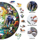Wonderful Animals Wooden Jigsaw Puzzle - KAAYEE Puzzle