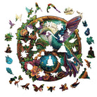 Yin Yang Hummingbird 2 Wooden Jigsaw Puzzle - KAAYEE Puzzle