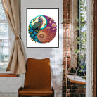 Yin Yang Owl 2 Wooden Jigsaw Puzzle - KAAYEE Puzzle