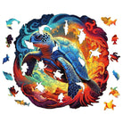 Yin Yang Turtle Wooden Jigsaw Puzzle - KAAYEE Puzzle